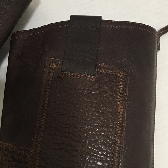 Miu  Miu Heel Tall  Brown Italian Made Leather Platform Boots Size 7 - Picture 9 of 12